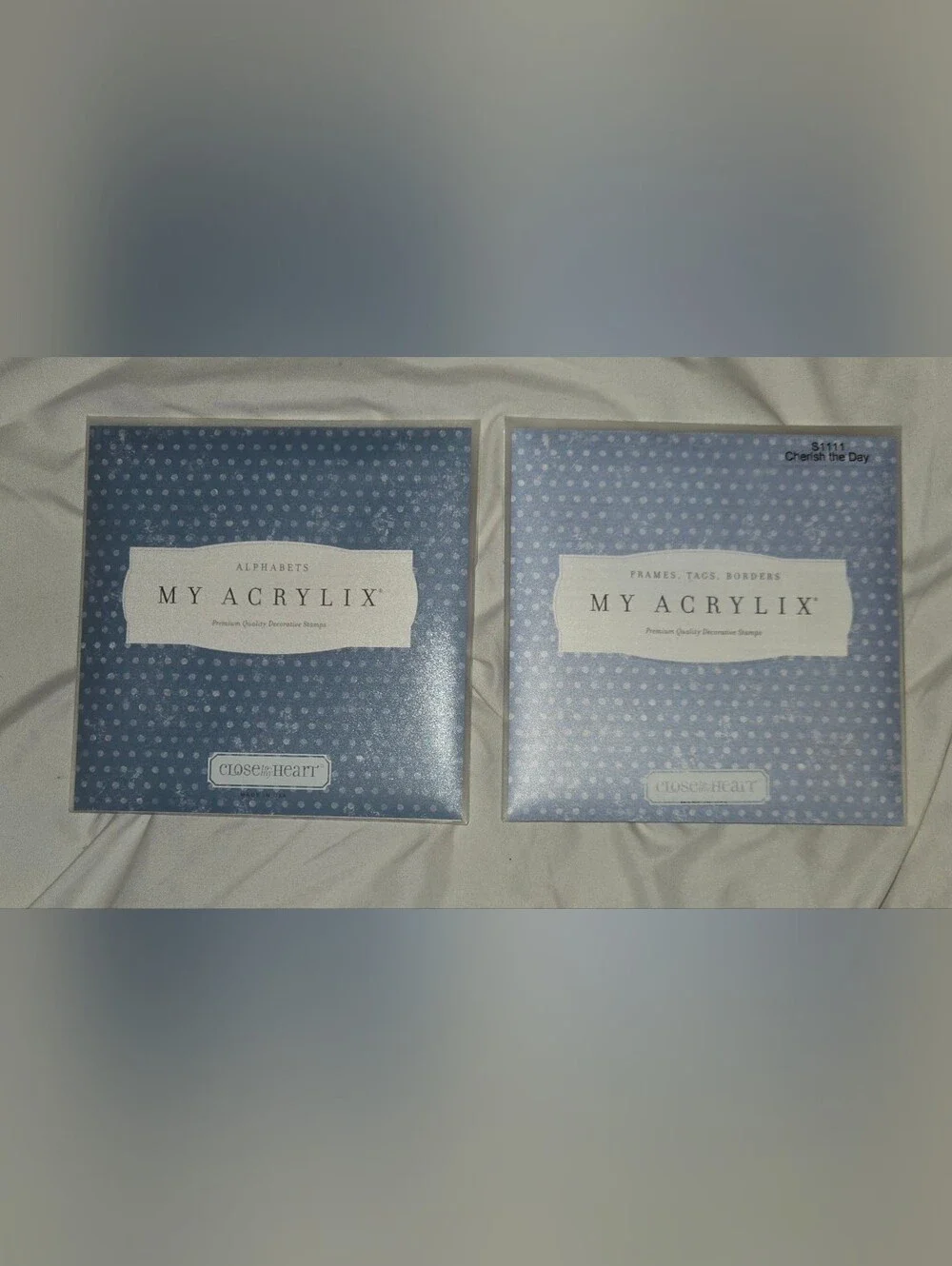 My Acrylix Stamp Set - Lot of 2